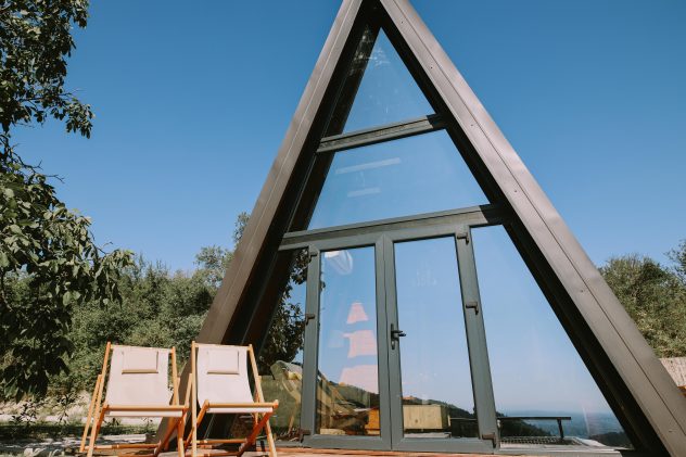 A frame cabin in Skopje